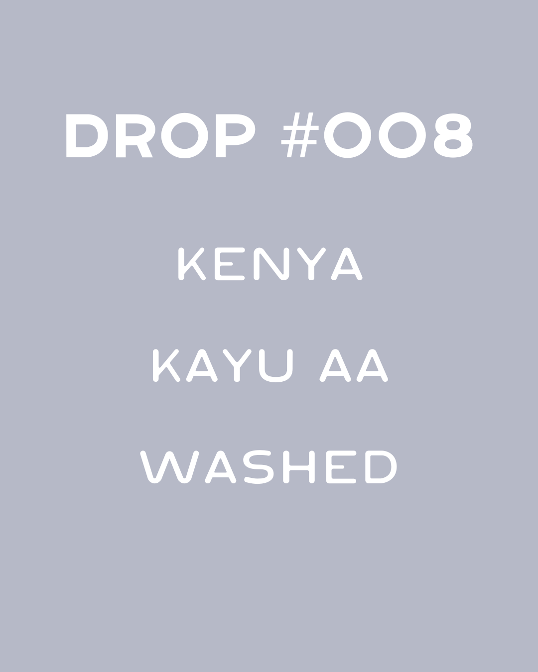 Kenya- Kayu AA